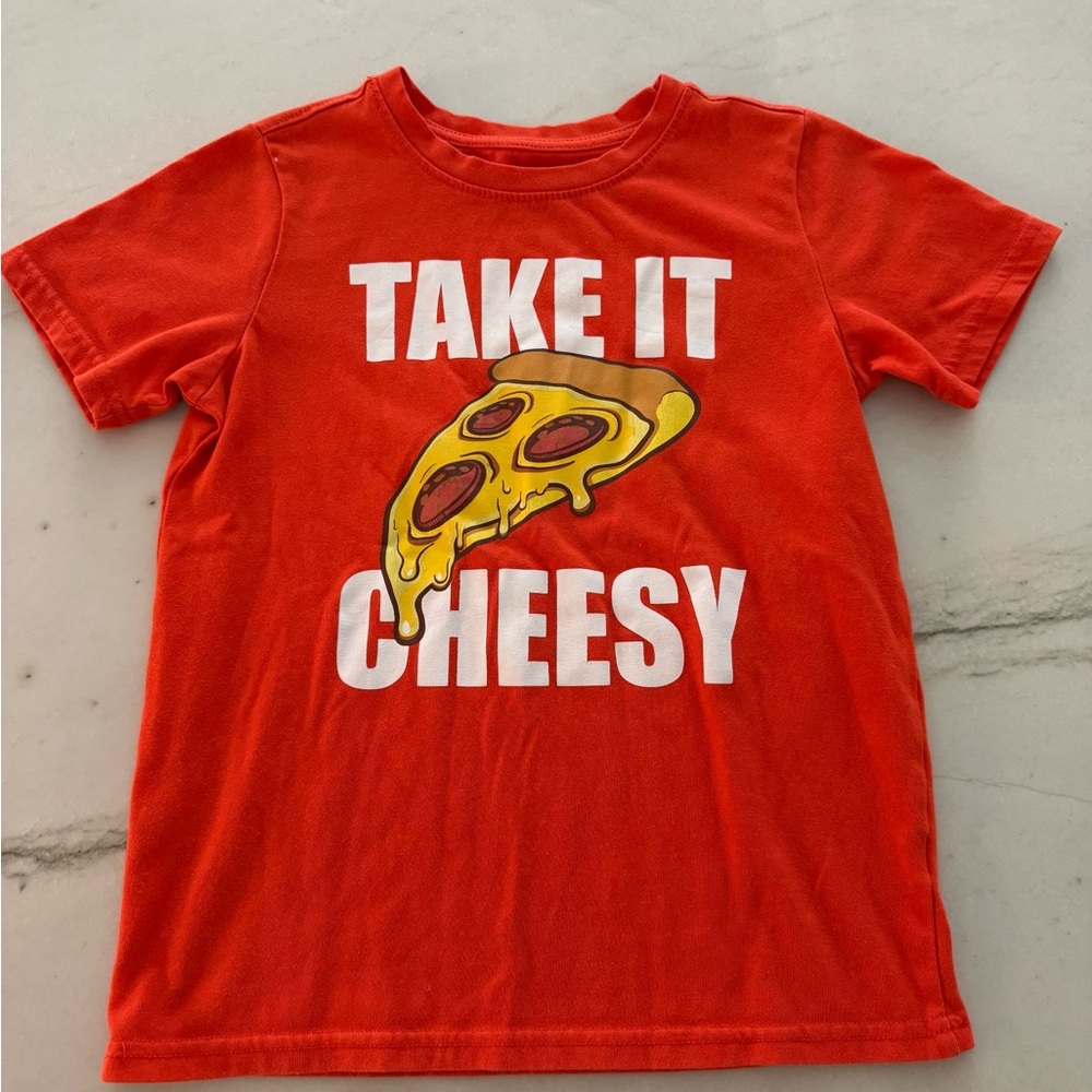 bcg Red Short Sleeve Tee with Humorous Graphic